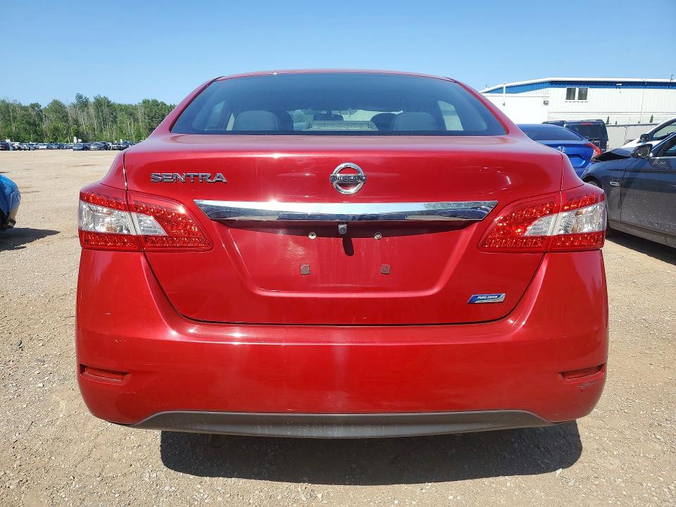 Photo 6 from auction – 2014 NISSAN SENTRA with VIN 3N1AB7AP1EL682676