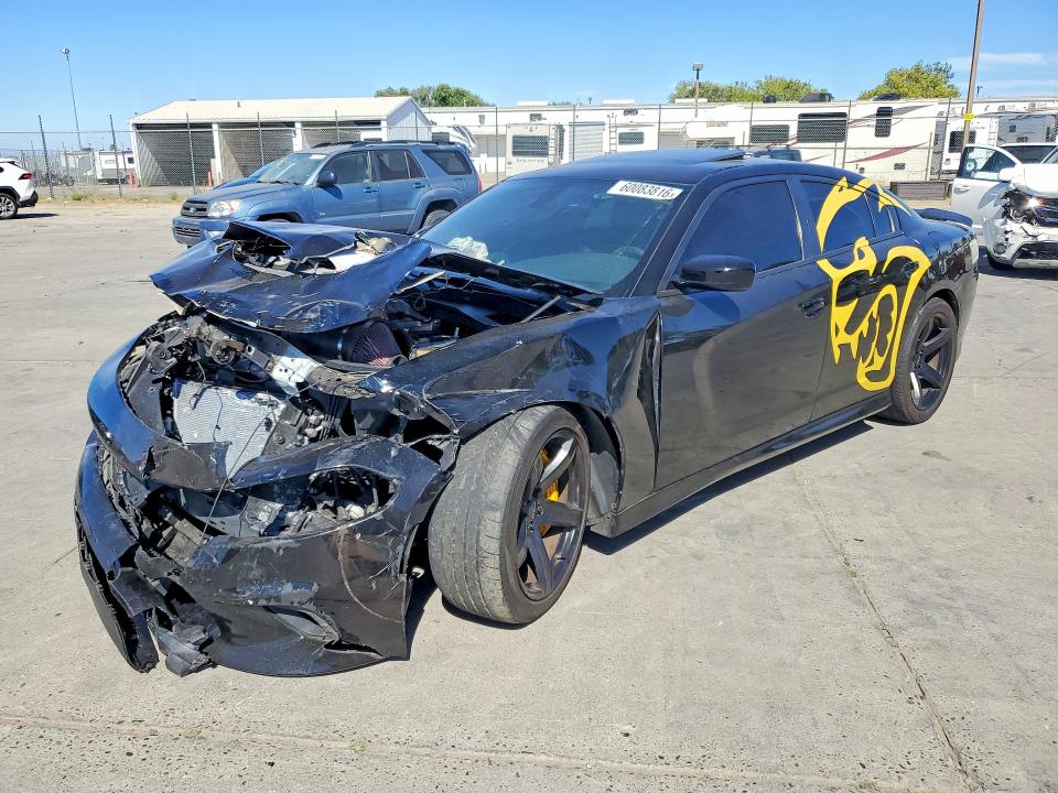DODGE CHARGER 2018 with VIN 2C3CDXL90JH220423 - Photo from auction