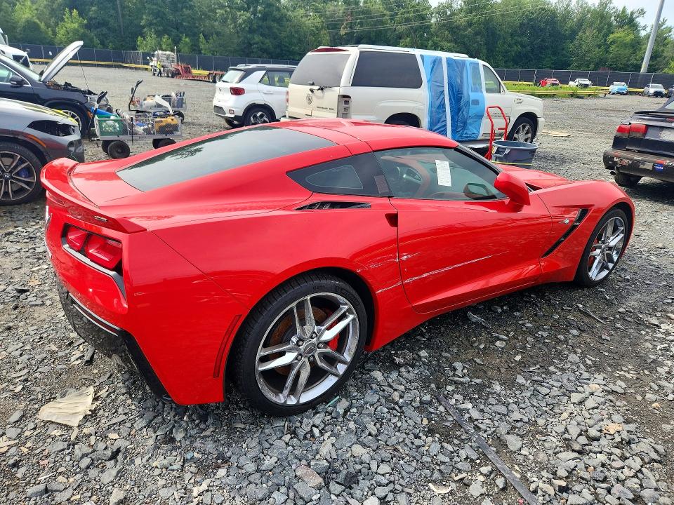 Photo 3 from auction – 2014 CHEVROLET CORVETTE with VIN 1G1YM2D76E5103467