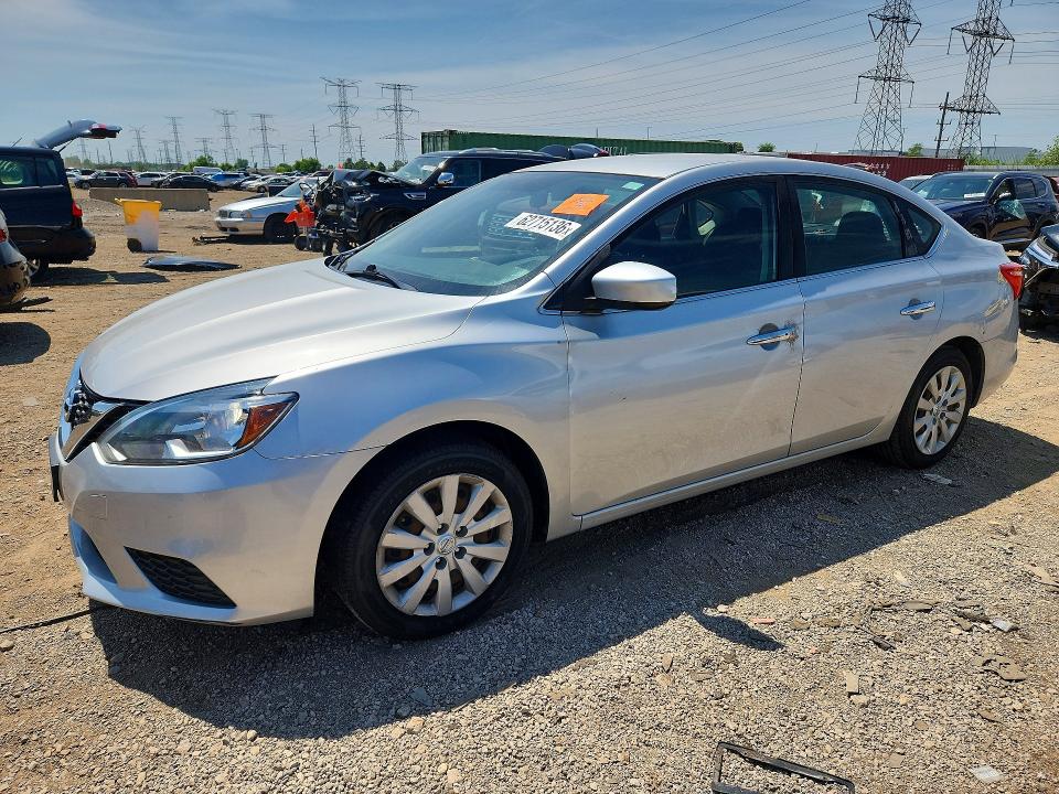 Photo 1 from auction – 2017 NISSAN SENTRA with VIN 3N1AB7AP8HY352413