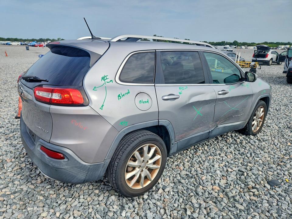 Photo 3 from auction – 2014 JEEP CHEROKEE with VIN 1C4PJLDB1EW129801