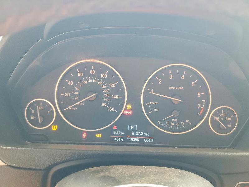 Photo 9 from auction – 2014 BMW 320 with VIN WBA3B1G55ENS80858