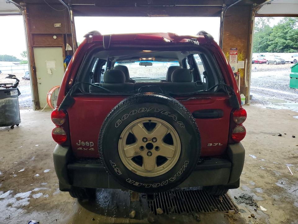 Photo 6 from auction – 2006 JEEP LIBERTY with VIN 1J4GL48K86W232560