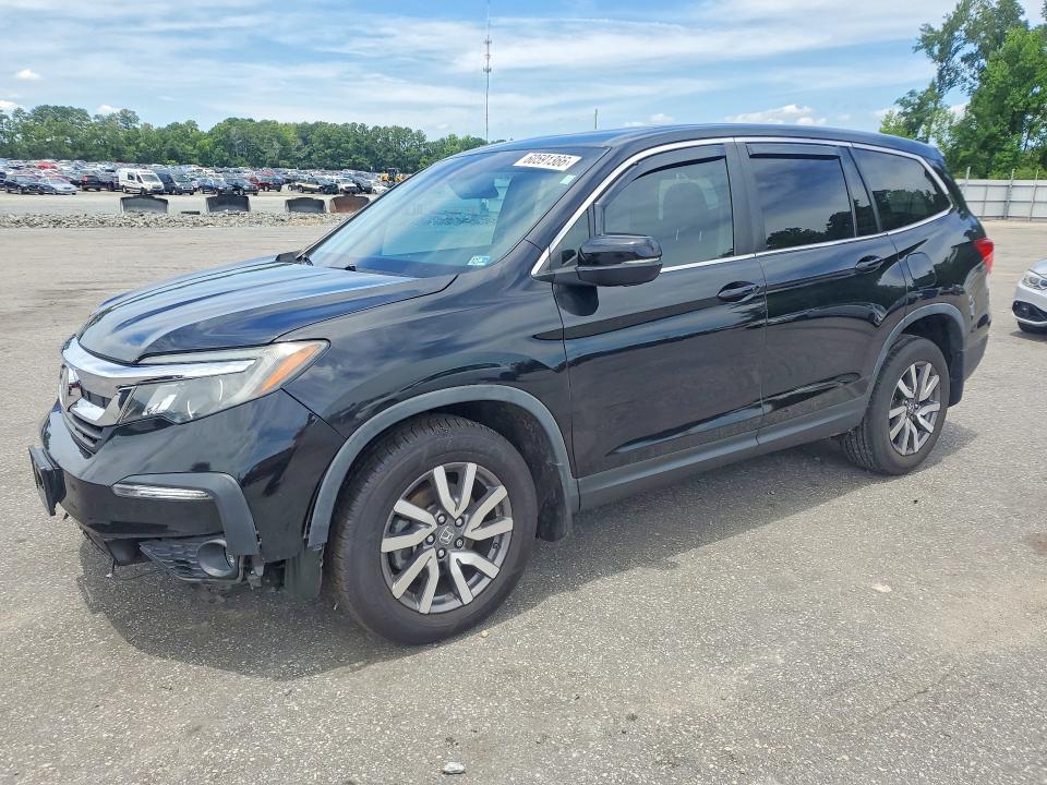 Photo 1 from auction – 2021 HONDA PILOT with VIN 5FNYF5H51MB003253