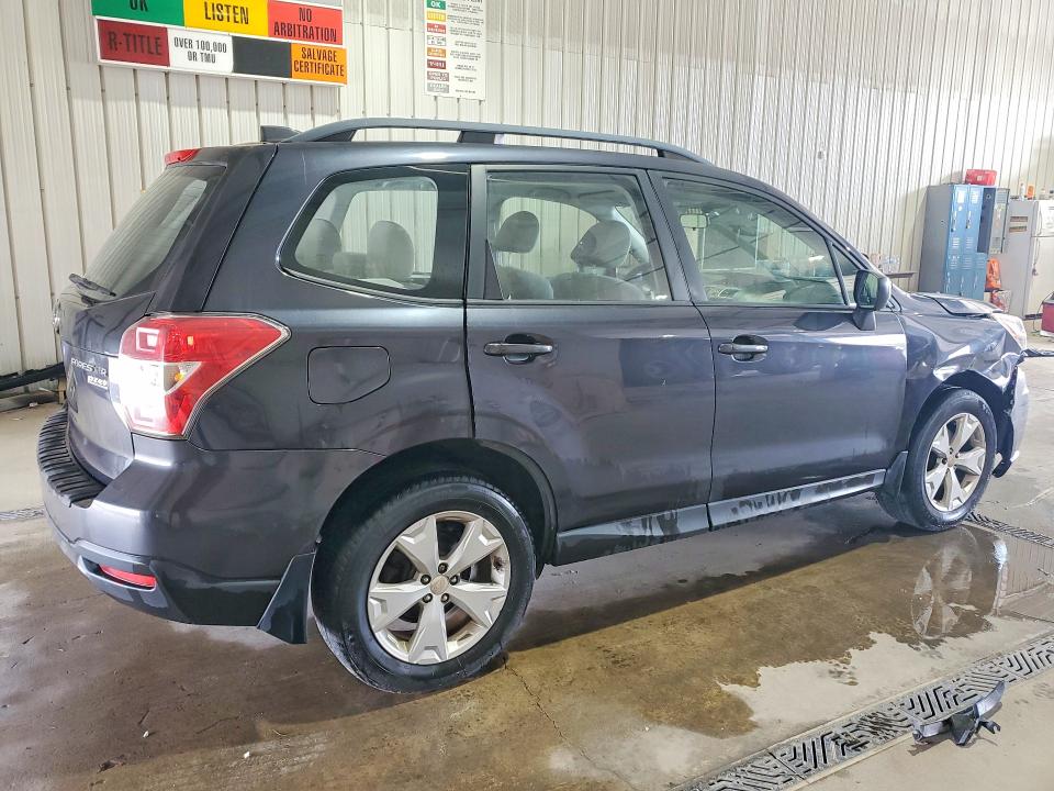 Photo 3 from auction – 2016 SUBARU FORESTER with VIN JF2SJABC8GH504196