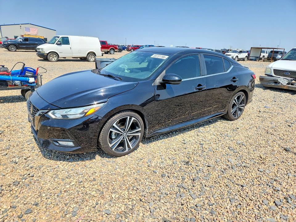 Photo 1 from auction – 2021 NISSAN SENTRA with VIN 3N1AB8DV7MY279271