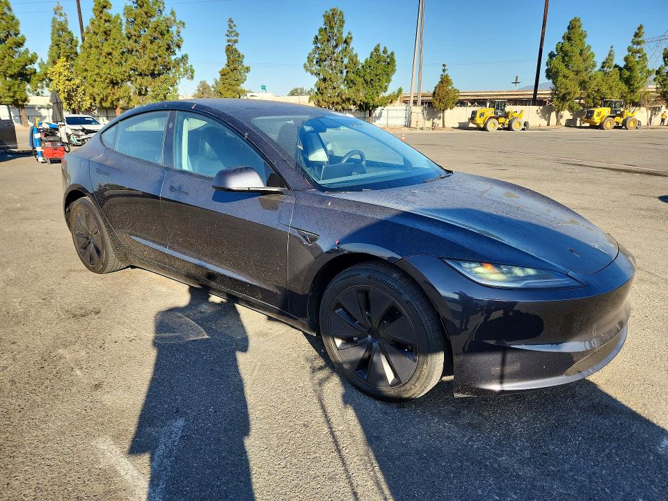 Photo 4 from auction – 2024 TESLA MODEL 3 with VIN 5YJ3E1EA5RF743418