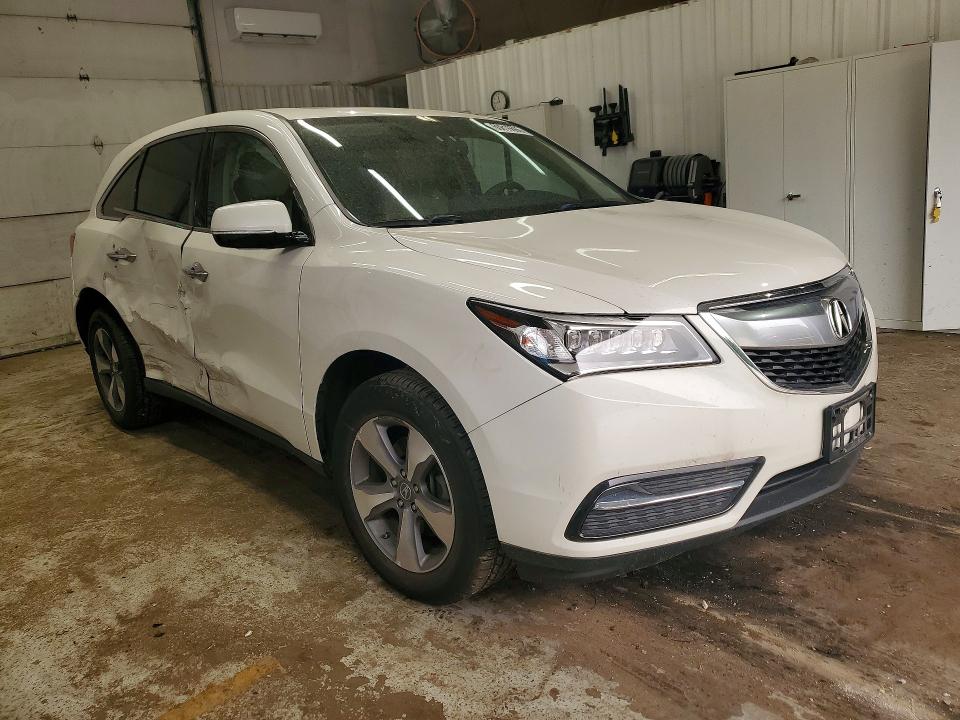 Photo 4 from auction – 2014 ACURA MDX with VIN 5FRYD4H25EB019123