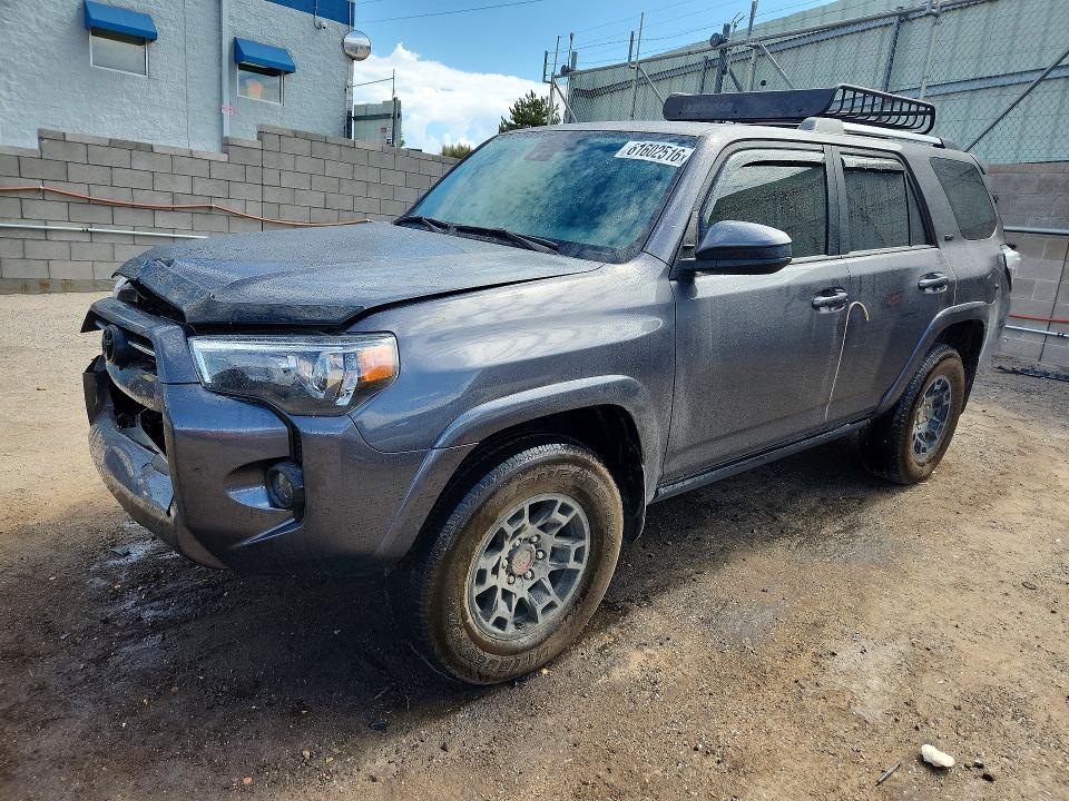 TOYOTA 4RUNNER 2023 with VIN JTEMU5JR5P6129130 - Photo from auction