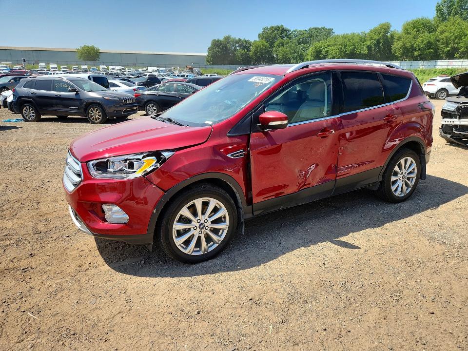 FORD ESCAPE 2017 with VIN 1FMCU9J96HUB01286 - Photo from auction