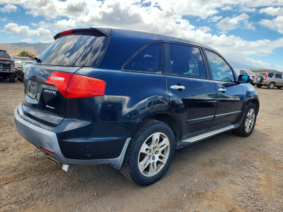Photo 3 from auction – 2009 ACURA MDX with VIN 2HNYD28269H521557