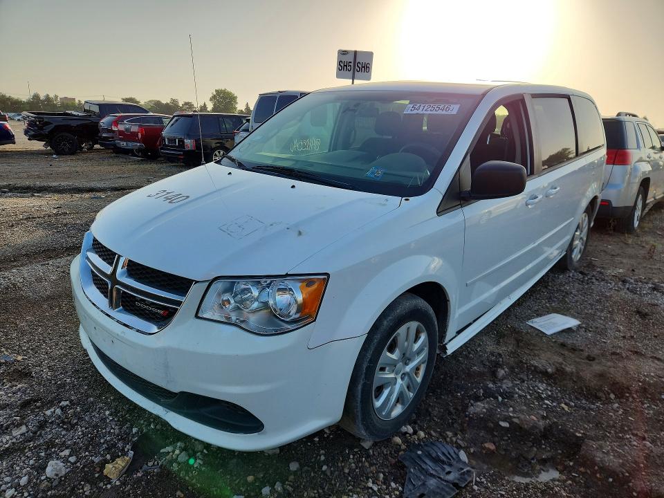 DODGE GRAND CARAVAN 2016 with VIN 2C4RDGBG7GR367928 - Photo from auction