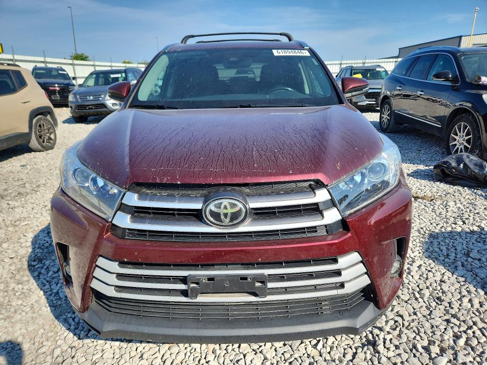 Photo 5 from auction – 2017 TOYOTA HIGHLANDER with VIN 5TDJZRFH4HS450979