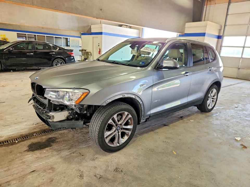 BMW X3 2017 with VIN 5UXWX7C35H0W39361 - Photo from auction
