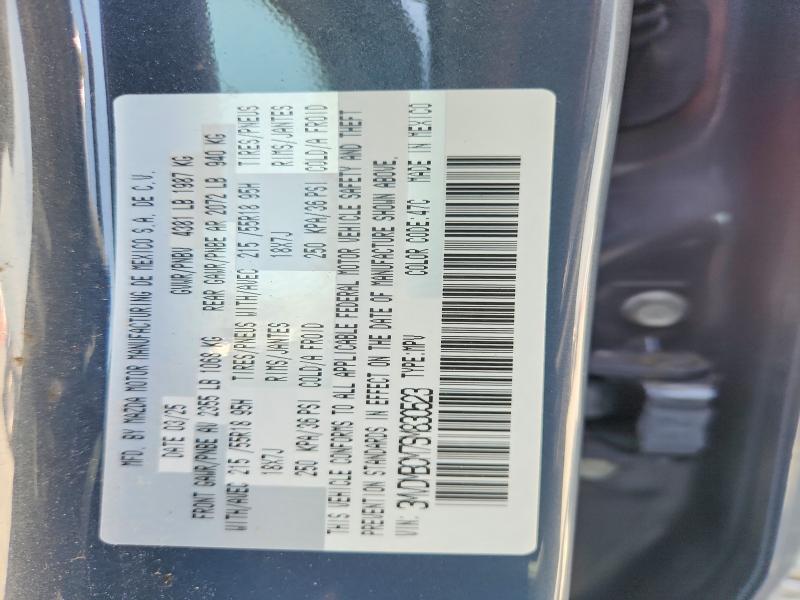 Photo 14 from auction – 2025 MAZDA CX-30 with VIN 3MVDMBCM7SM830523