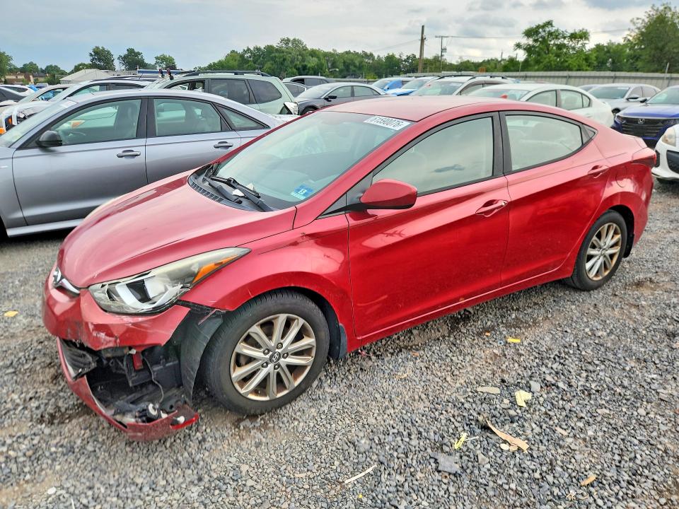 HYUNDAI ELANTRA 2016 with VIN KMHDH4AE7GU545123 - Photo from auction