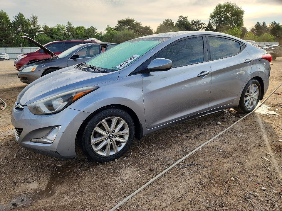 HYUNDAI ELANTRA 2015 with VIN 5NPDH4AE3FH597085 - Photo from auction