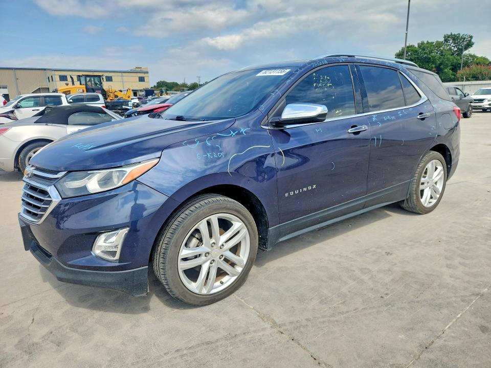 CHEVROLET EQUINOX 2018 with VIN 3GNAXMEV4JS507545 - Photo from auction