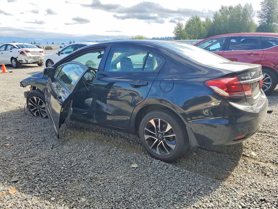 Photo 2 from auction – 2013 HONDA CIVIC with VIN 19XFB2F89DE224703