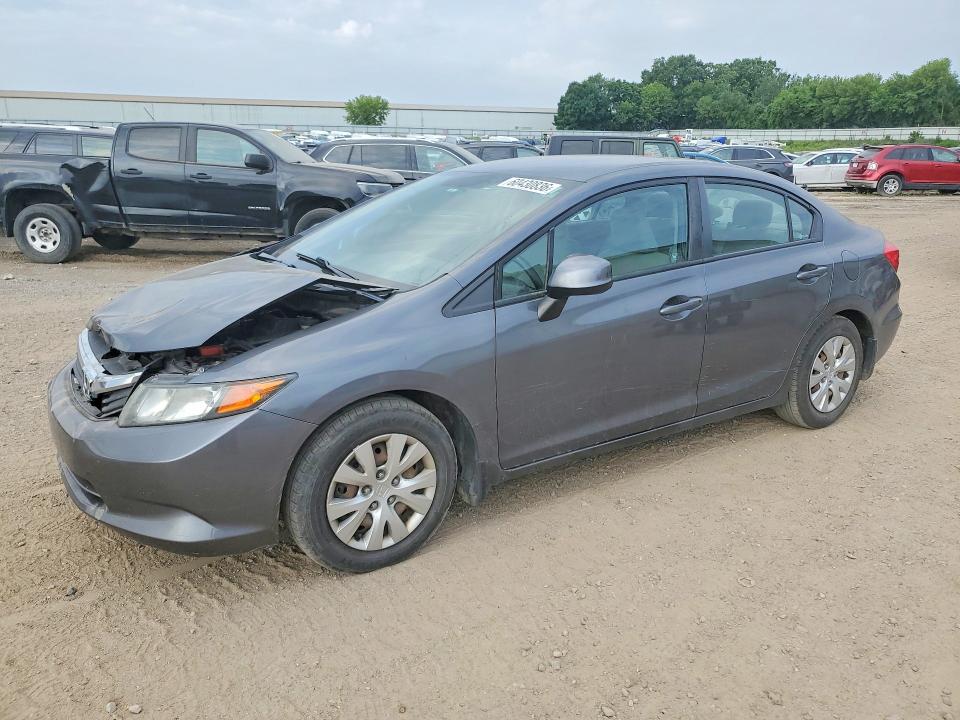 HONDA CIVIC 2012 with VIN 19XFB2F53CE074043 - Photo from auction
