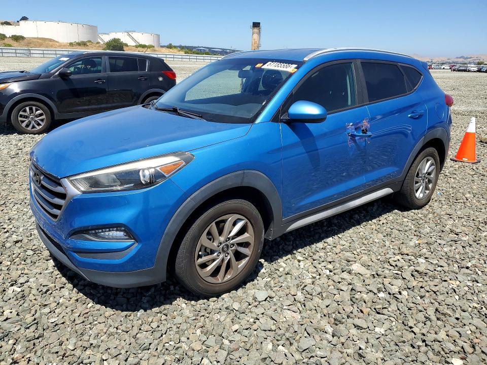 HYUNDAI TUCSON 2018 with VIN KM8J33A41JU621753 - Photo from auction