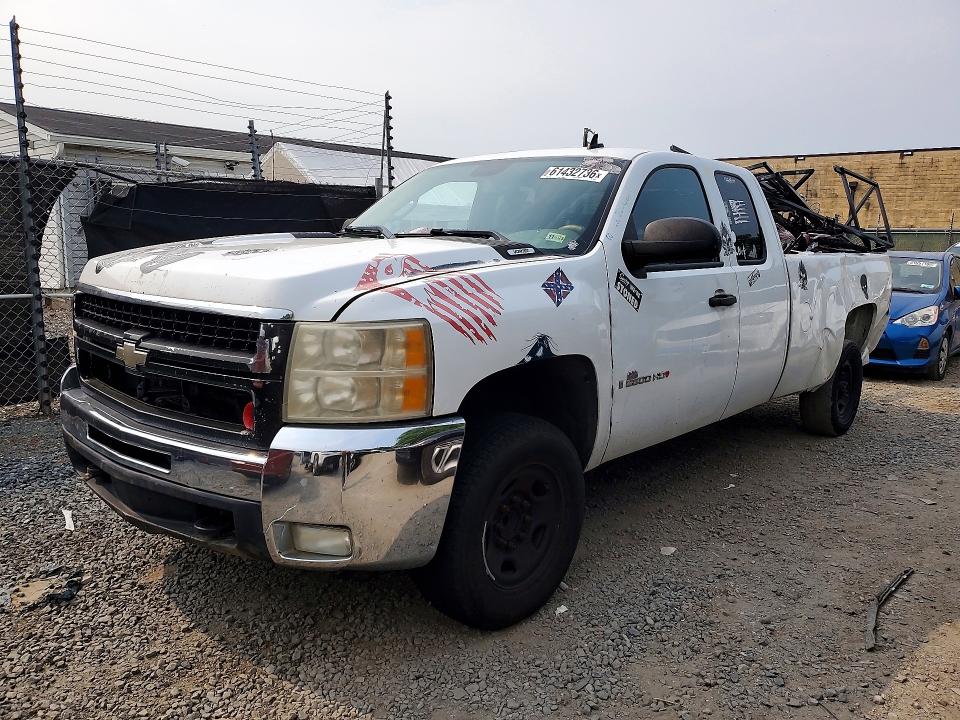 CHEVROLET SILVERADO 2007 with VIN 1GCHC29K67E572262 - Photo from auction