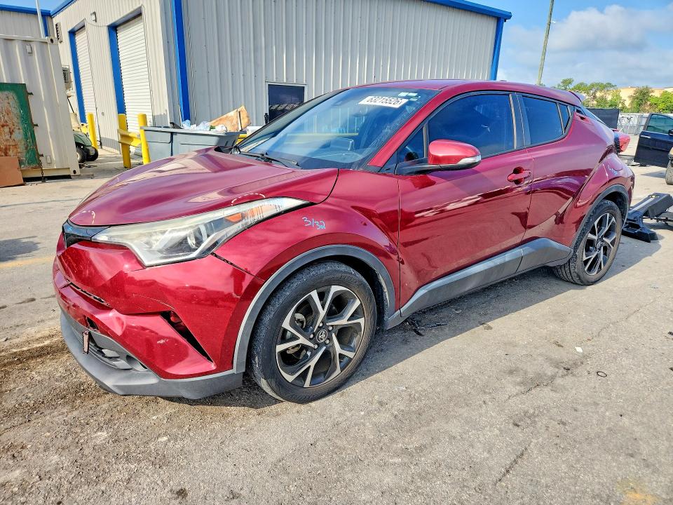 TOYOTA C-HR 2019 with VIN NMTKHMBX7KR069561 - Photo from auction