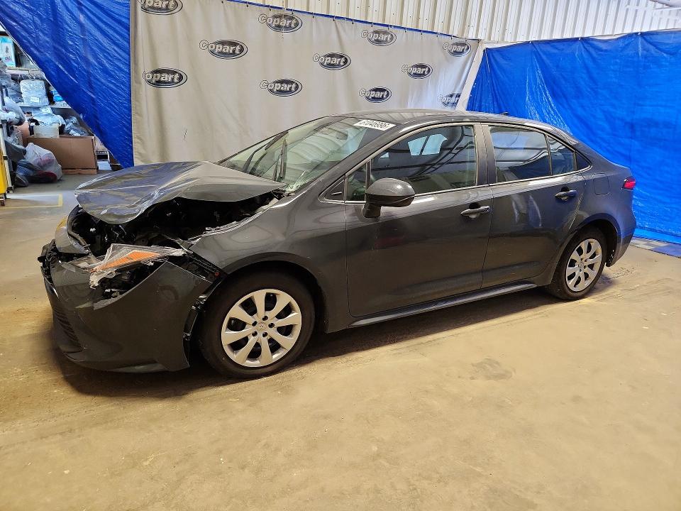 TOYOTA COROLLA 2025 with VIN 5YFB4MDE4SP246505 - Photo from auction