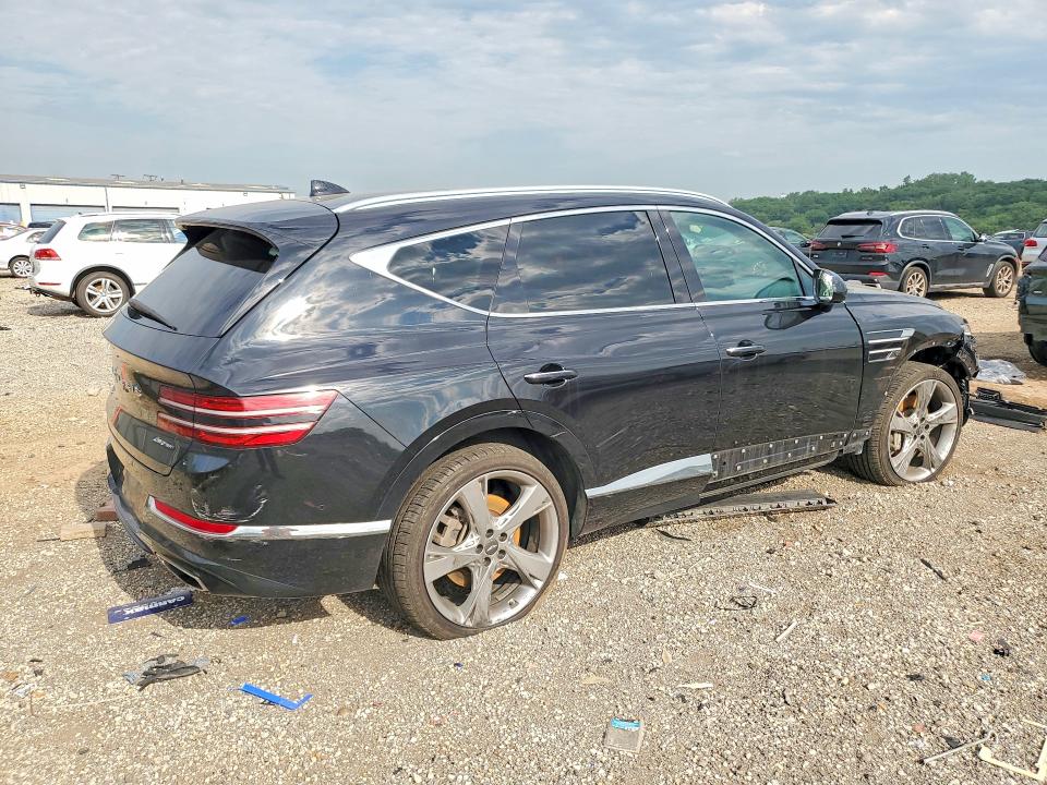 Photo 3 from auction – 2021 GENESIS GV80 with VIN KMUHCESC2MU046780