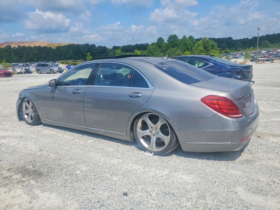 Photo 2 from auction – 2015 MERCEDES-BENZ S with VIN WDDUG8FB4FA118016