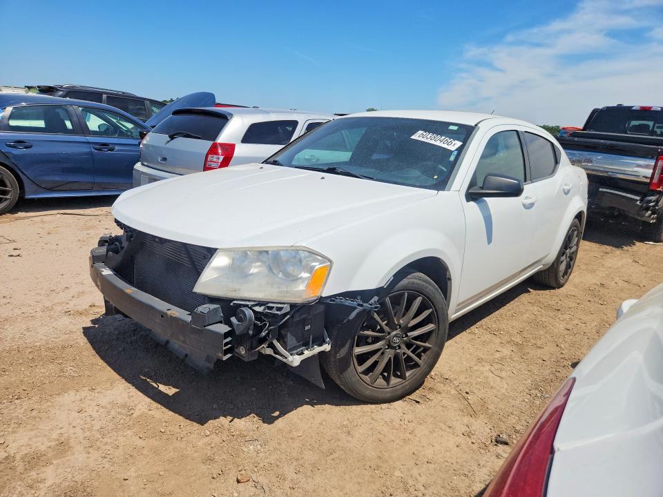 DODGE AVENGER 2013 with VIN 1C3CDZABXDN517874 - Photo from auction