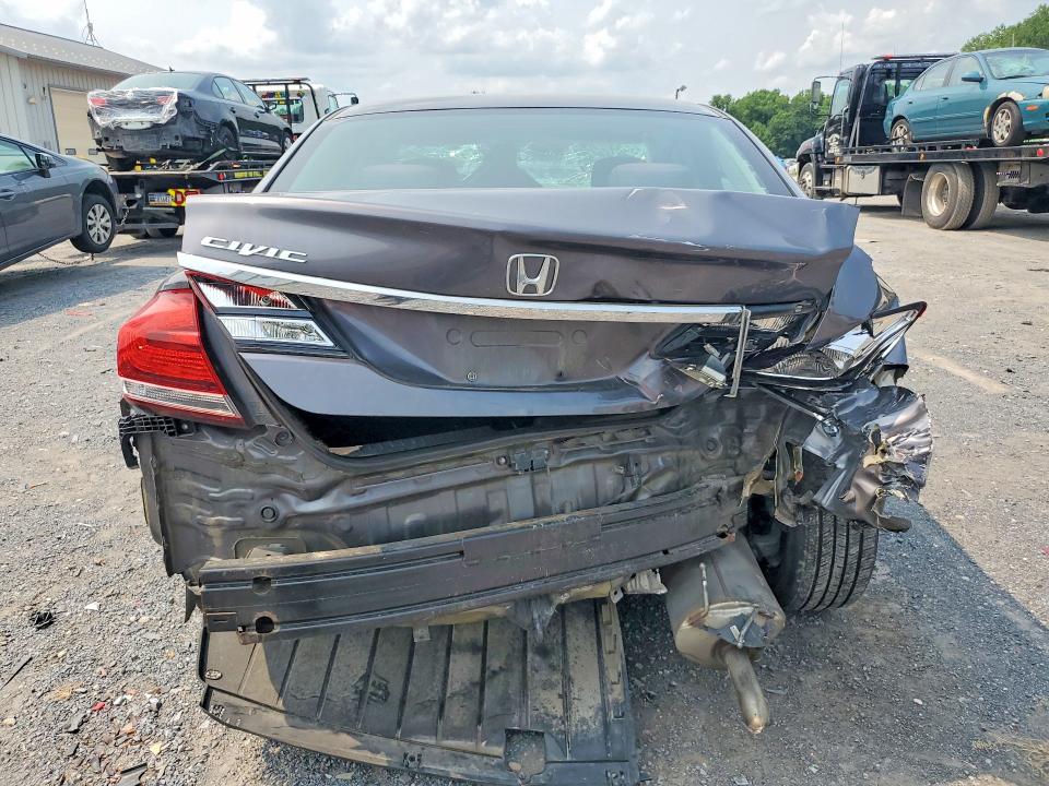 Photo 6 from auction – 2014 HONDA CIVIC with VIN 2HGFB2F82EH551838