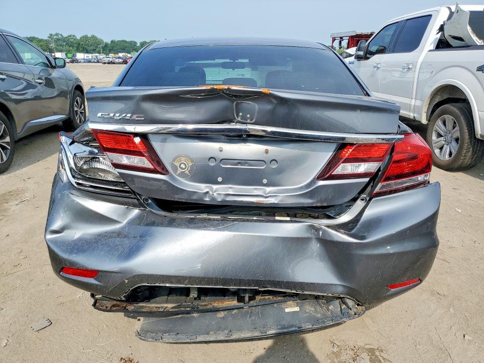 Photo 6 from auction – 2013 HONDA CIVIC with VIN 2HGFB2F57DH538765