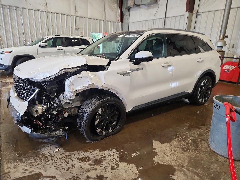 KIA SORENTO 2024 with VIN 5XYRK4JF8RG304292 - Photo from auction