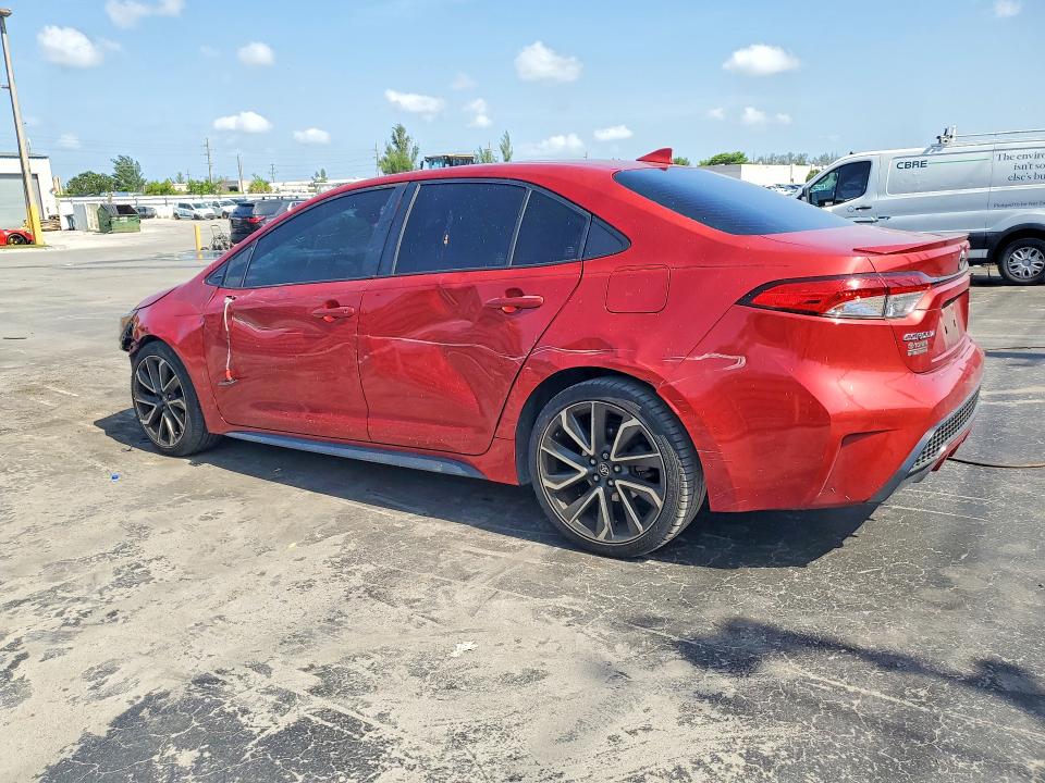 Photo 2 from auction – 2020 TOYOTA COROLLA with VIN JTDS4RCE0LJ044104