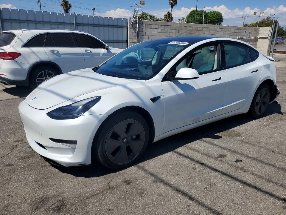 TESLA MODEL 3 2023 with VIN 5YJ3E1EA8PF618443 - Photo from auction