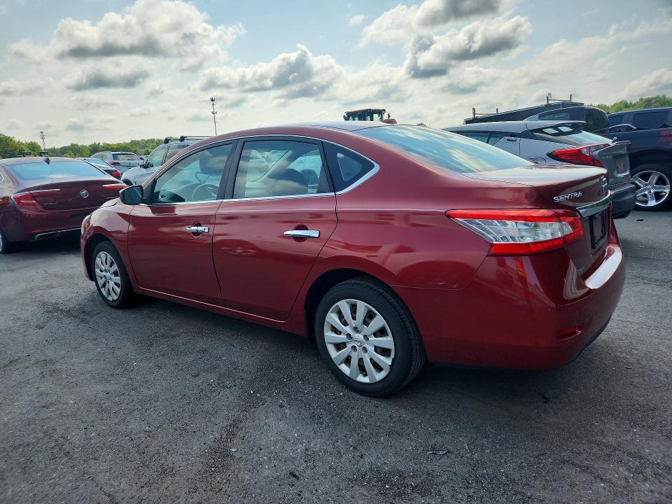Photo 2 from auction – 2015 NISSAN SENTRA with VIN 3N1AB7AP9FY233119
