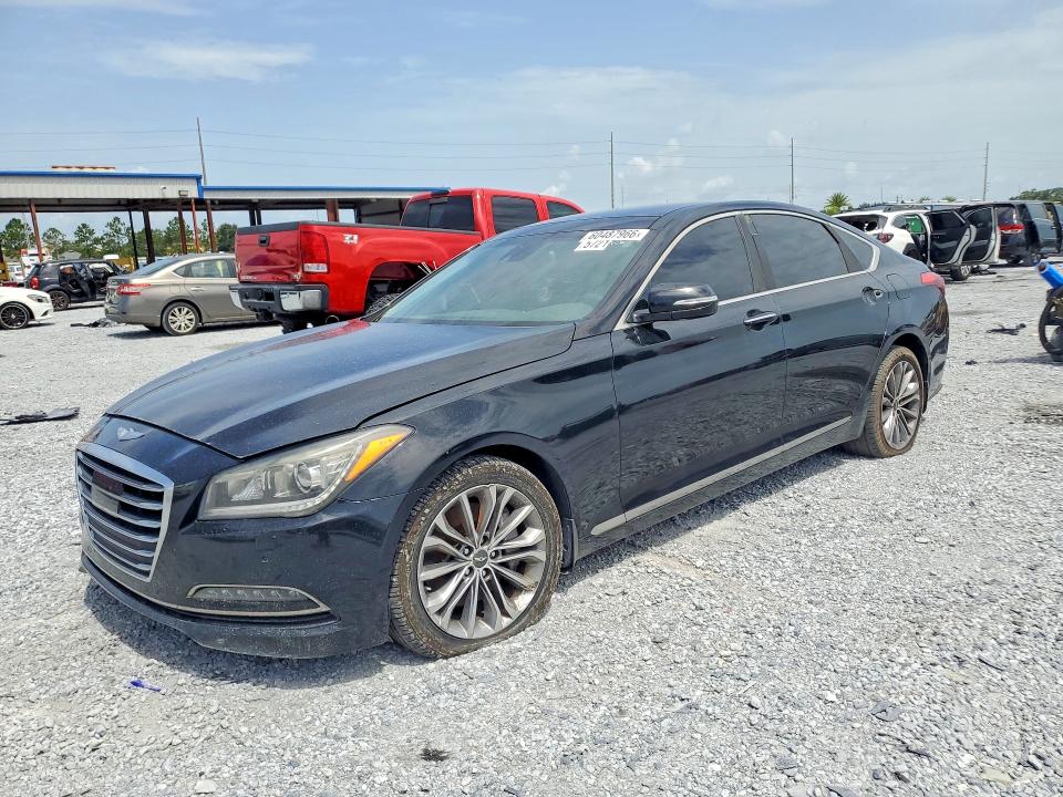HYUNDAI GENESIS 2016 with VIN KMHGN4JE2GU106885 - Photo from auction