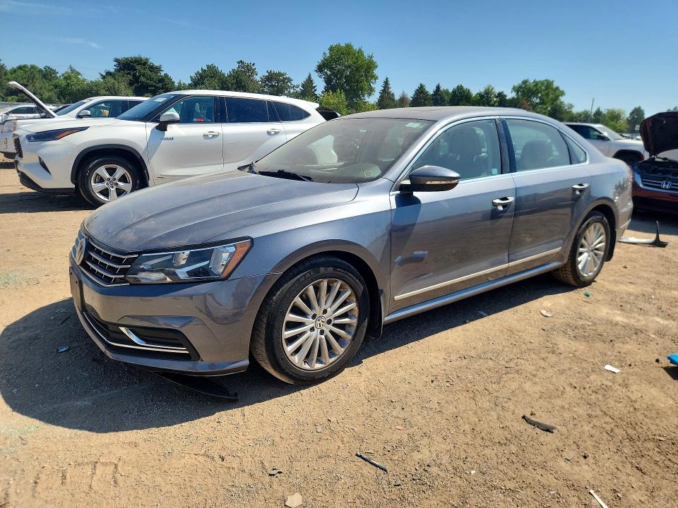 VOLKSWAGEN PASSAT 2017 with VIN 1VWBT7A36HC006300 - Photo from auction