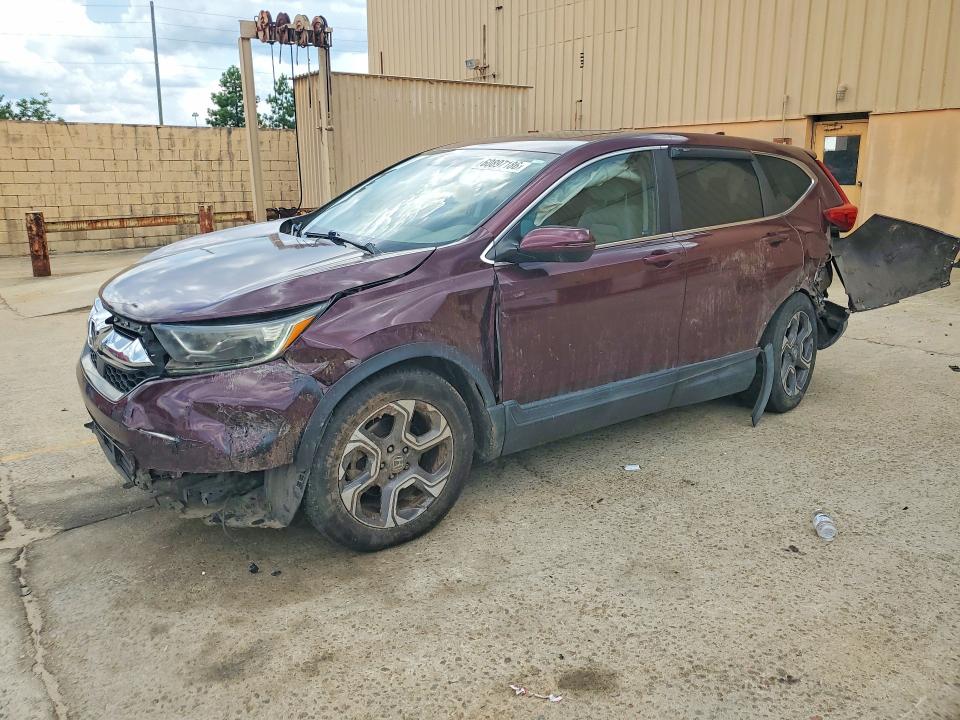 HONDA CR-V 2017 with VIN 7FARW1H52HE028833 - Photo from auction