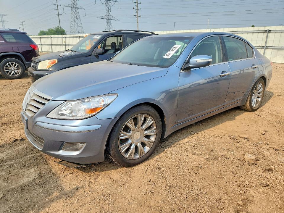 HYUNDAI GENESIS 2010 with VIN KMHGC4DE1AU092227 - Photo from auction