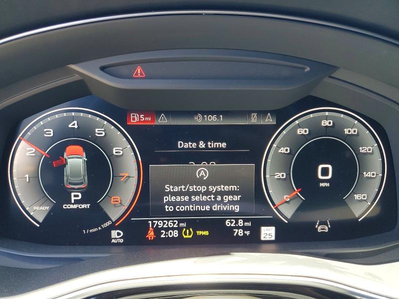 Photo 9 from auction – 2019 AUDI Q8 with VIN WA1FVAF11KD022094
