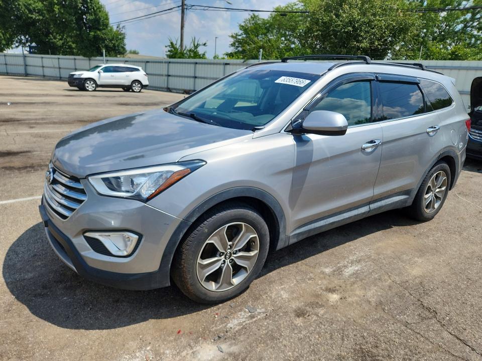 HYUNDAI SANTA FE 2014 with VIN KM8SMDHF3EU085750 - Photo from auction