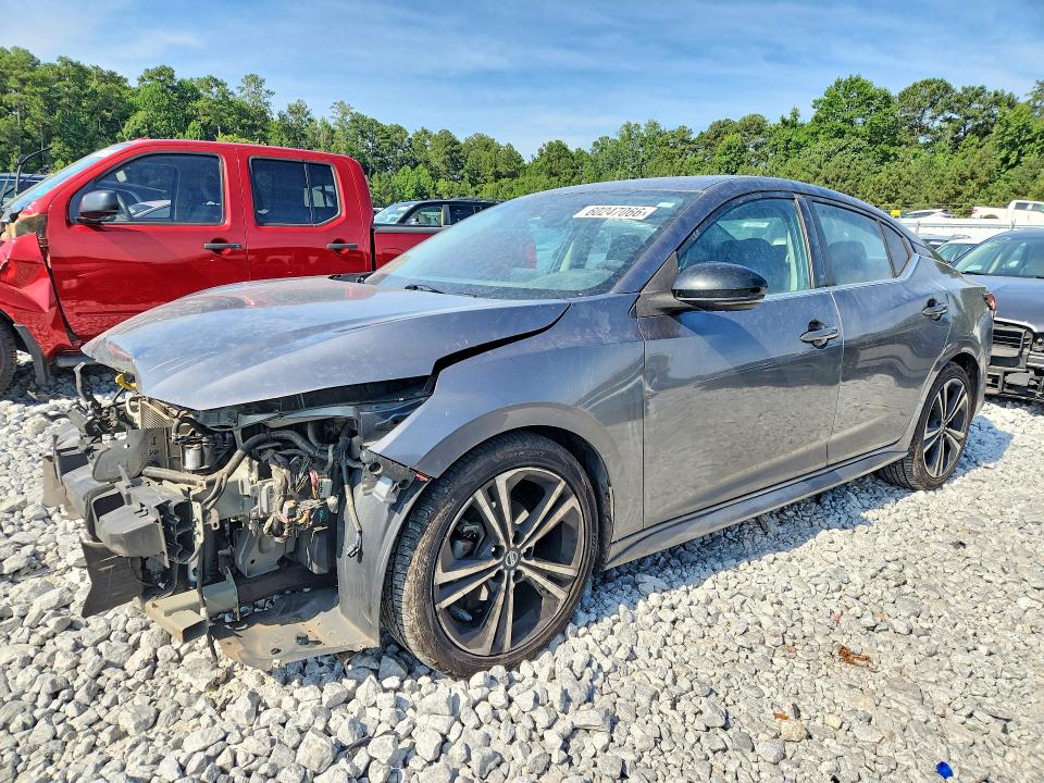 NISSAN SENTRA 2021 with VIN 3N1AB8DV6MY307433 - Photo from auction