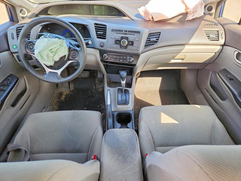 Photo 8 from auction – 2012 HONDA CIVIC with VIN 19XFB2F80CE055783