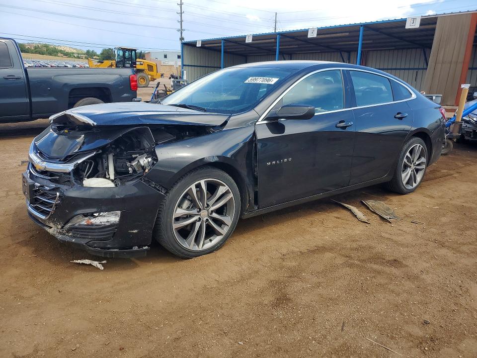 CHEVROLET MALIBU 2021 with VIN 1G1ZD5ST0MF046472 - Photo from auction