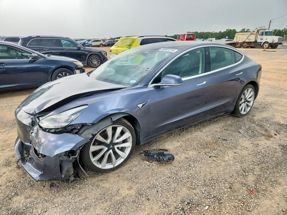 TESLA MODEL 3 2019 with VIN 5YJ3E1EB5KF205848 - Photo from auction