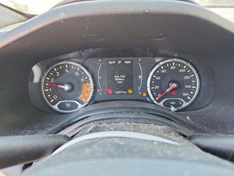 Photo 9 from auction – 2020 JEEP RENEGADE with VIN ZACNJBBBXLPL27322