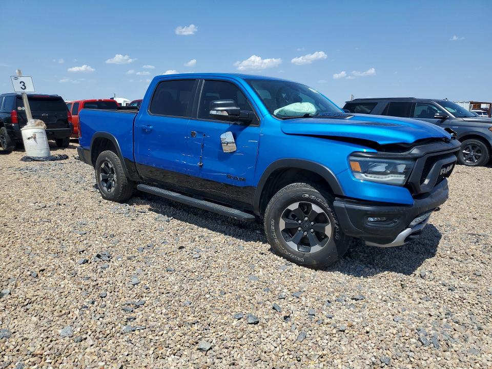Photo 4 from auction – 2021 RAM 1500 with VIN 1C6SRFLT0MN605790