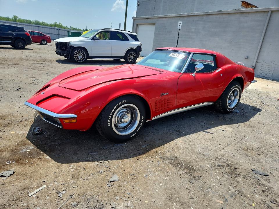 CHEVROLET CORVETTE 1971 with VIN 194371S105586 - Photo from auction